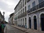 Rua com sobrados restaurados no centro histórico de São Luís - MA